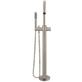 Meir Floor Mounted Bath Mixer with Hand-Held Shower
