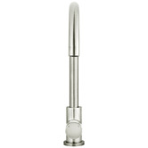 Meir Round Gooseneck Brass Sink Mixer