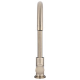 Meir Round Gooseneck Brass Sink Mixer