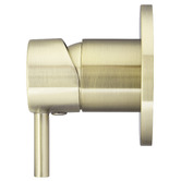 Meir Round Short Pin Lever Wall Mixer Trim Kit Only