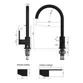 Meir Round Gooseneck Sink Mixer