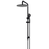 Meir Round 3 Function Twin Shower With Square Gooseneck