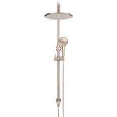 Meir Round 3 Function Twin Shower With Square Gooseneck