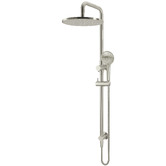 Meir Round 3 Function Twin Shower With Square Gooseneck