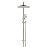 Meir Round 3 Function Twin Shower With Square Gooseneck