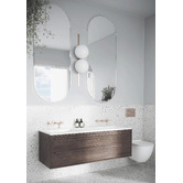 Meir Sigma 21 Dual Flush Plate by Geberit