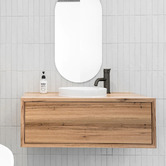 Meir Round Curved Basin Mixer