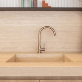 Meir Round Swivel Kitchen Sink Mixer
