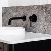 Meir Curved 210mm Bath Spout