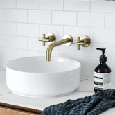 Meir Curved 210mm Bath Spout