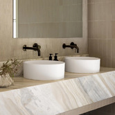 Meir Curved 210mm Bath Spout