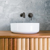Meir Curved 210mm Bath Spout