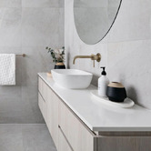 Meir Curved 210mm Bath Spout