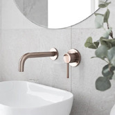 Meir Curved 210mm Bath Spout
