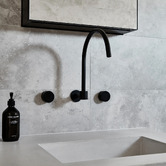 Meir Round High-Rise Swivel Wall Bath Spout