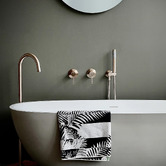Meir Round Single Function Hand-held Shower on Adjustable Bracket