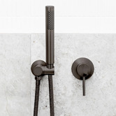 Meir Round Single Function Hand-held Shower on Adjustable Bracket