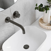 Meir Round Pinless Wall Mixer Trim Kit Only
