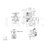 Meir Round Diverter Mixer Trim Kit Only