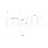Meir Slotted 50mm Brass Shower Floor Waste