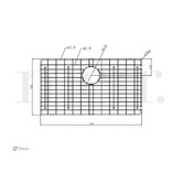 Meir Lavello 710mm Stainless Steel Sink Grid