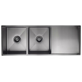 Meir Lavello 1160mm Double Kitchen Sink with Drainer