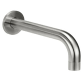 Meir Bayside Round 224mm Outdoor Stainless Steel Bath/Basin Wall Spout