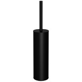 Meir Round Brass Toilet Brush &amp; Holder