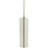 Meir Round Brass Toilet Brush &amp; Holder