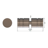Meir Round Shower Screen Handle