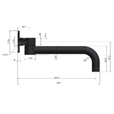 Meir Round Swivel Bath Spout