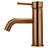 Meir Round Curved Basin Mixer