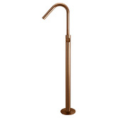 Meir Floor Mounted Bath Mixer with Hand-Held Shower