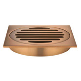 Meir 100mm Solid Brass Trapscrew Floor Waste