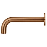 Meir Curved 210mm Bath Spout