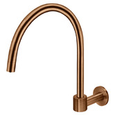 Meir Round High-Rise Swivel Wall Bath Spout