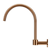 Meir Round High-Rise Swivel Wall Bath Spout
