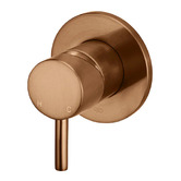 Meir Round Short Pin Lever Wall Mixer Trim Kit Only