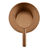 Meir Round Short Pin Lever Wall Mixer Trim Kit Only