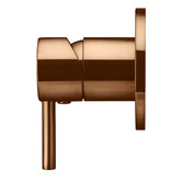 Meir Round Short Pin Lever Wall Mixer Trim Kit Only