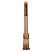 Meir Round Kitchen Sink Mixer With Square Gooseneck