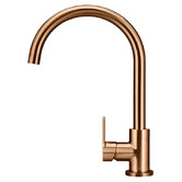 Meir Round Gooseneck Sink Mixer
