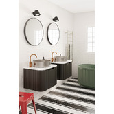 Meir Round Gooseneck Basin Mixer