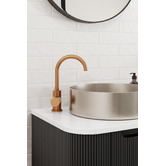 Meir Round Gooseneck Basin Mixer