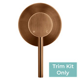Meir Round Wall Mixer Trim Kit Only