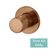 Meir Round Pinless Wall Mixer Trim Kit Only