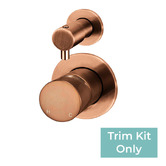 Meir Pinless Diverter &amp; Wall Mixer Trim Kit Only Set