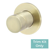 Meir Round Pinless Shower/Bath Wall Mixer Trim Kit Only