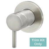 Meir Round Pin Shower/Bath Wall Mixer Trim Kit Only