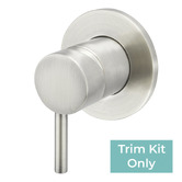 Meir Round Short Pin Lever Wall Mixer Trim Kit Only